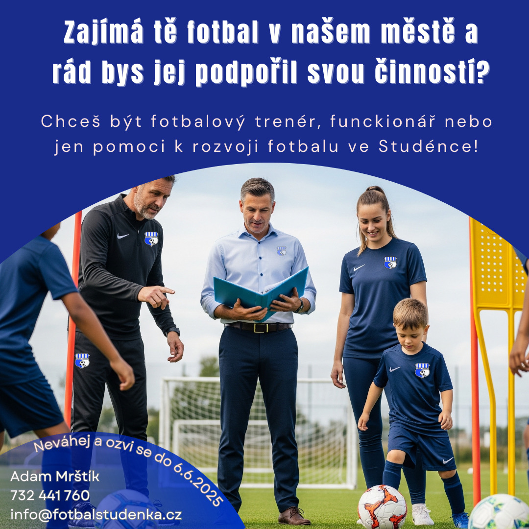 Potřebujeme Tvou pomoc